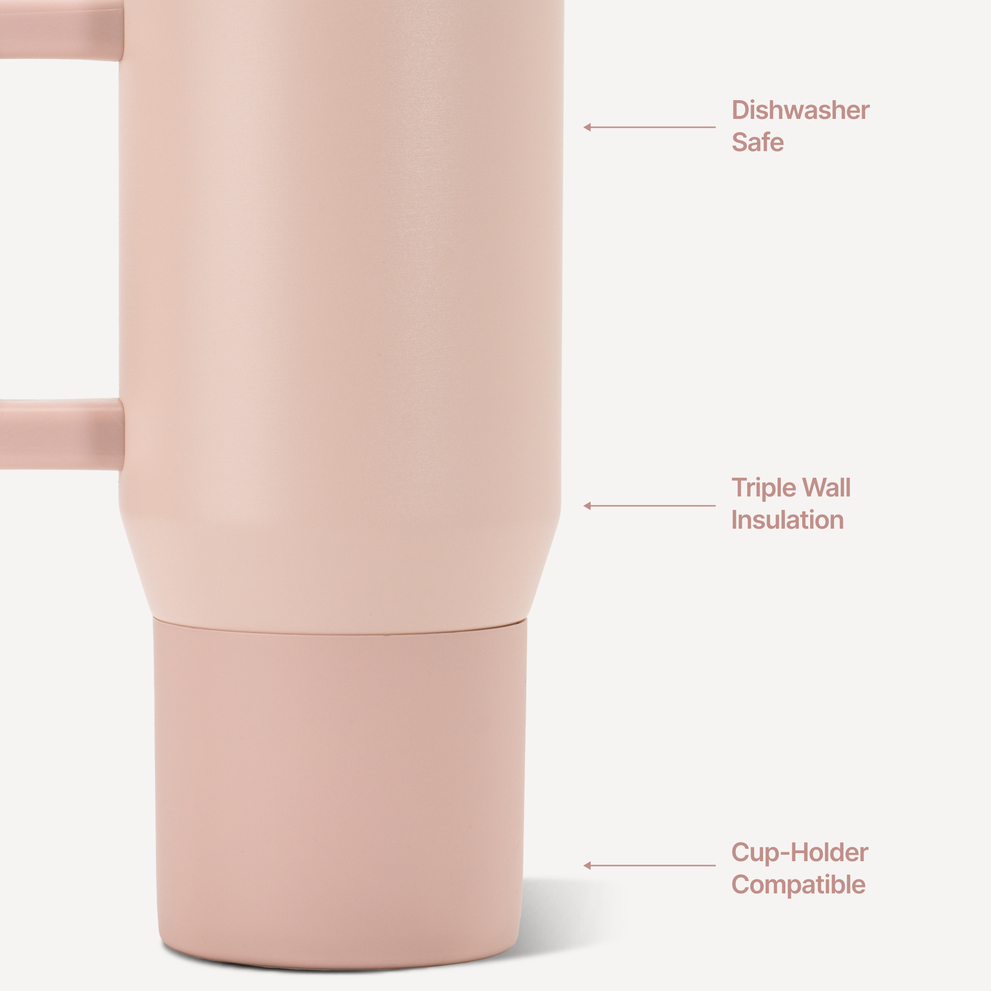 Coffee Traveler - Dusty Rose